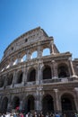 The Colosseum was the Flavian Amphitheatre built by Vespasian in what was the lake of NeroÃ¢â¬â¢s Golden House